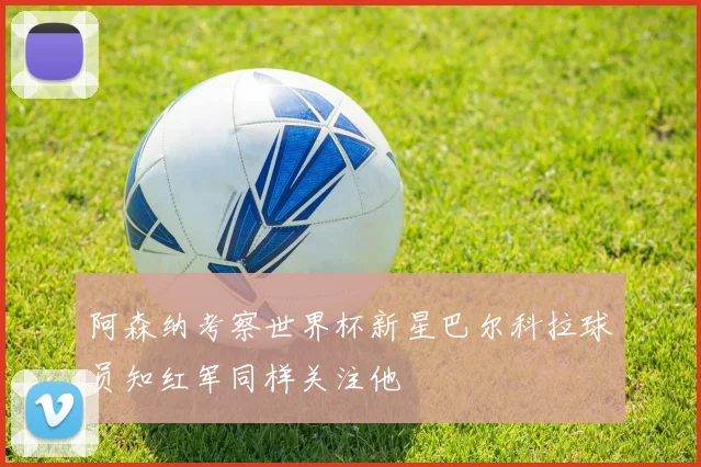 阿森纳考察世界杯新星巴尔科拉球员知红军同样关注他