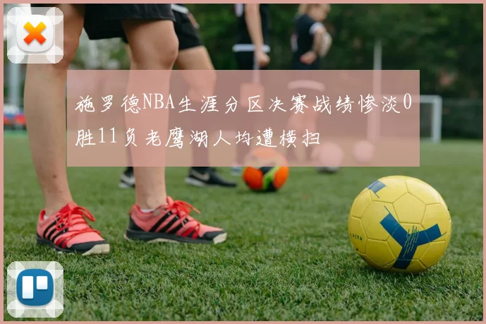 施罗德NBA生涯分区决赛战绩惨淡0胜11负老鹰湖人均遭横扫